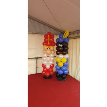Ballonpilaren Sinterklaas - Happy Balloons