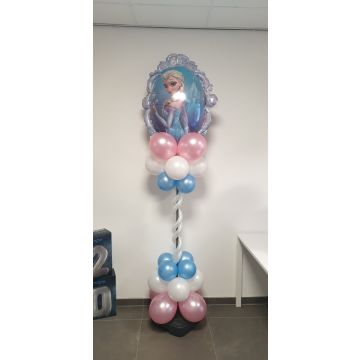 Ballonpilaar Frozen (klik op foto voor info)