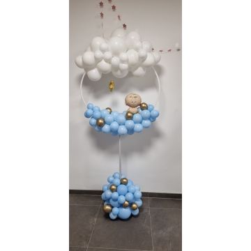 Ballon standaard geboorte wolk( Prijs op aanvraag)