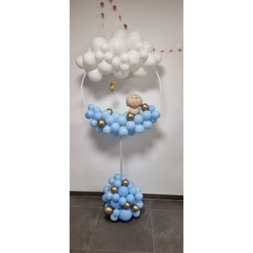 Geboorte ballon standaard - Happy Balloons Geleen