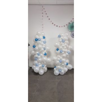 Organic Ballonpilaar - Happy Balloons Geleen