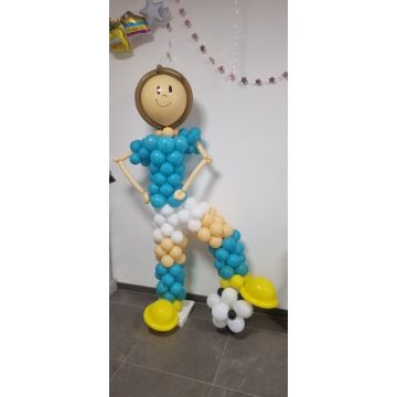 Ballon Voetballer - Happy Balloons Geleen