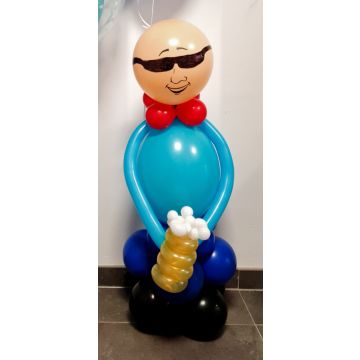 Ballon popje man (prijs op aanvraag)