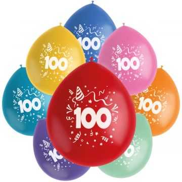 Ballon 100 jaar, 8 st