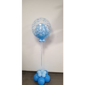 Deco bubble geboorte - Happy Balloons Geleen