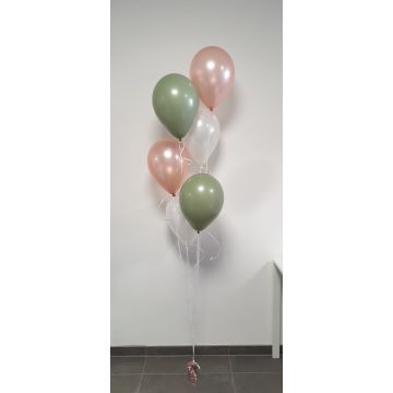 Heliumtros 6 ballon (prijs op aanvraag)