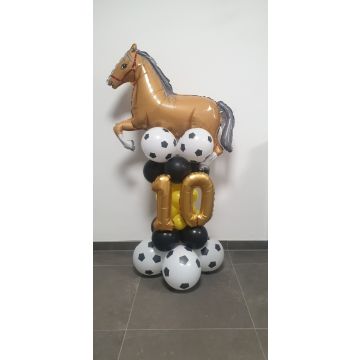 Ballonstandaard met folieballon (prijs op aanvraag)
