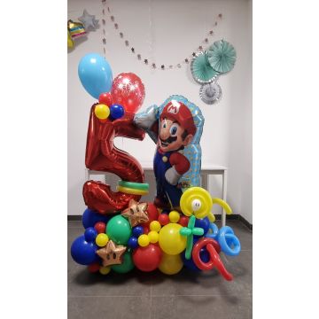 Ballon decoratie Mario