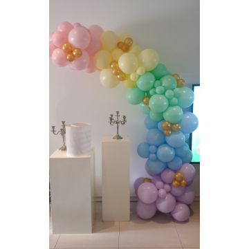 Ballonboog regenboog -Happy Balloons Geleen