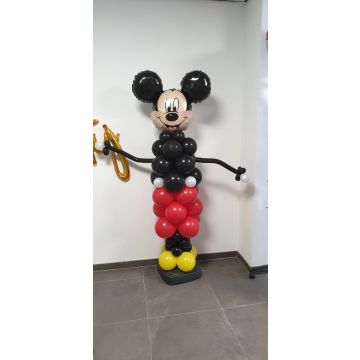 Ballonpilaar Mickey Mouse (prijs op aanvraag)