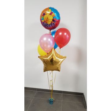 Ballonset met folieballon - Happy Balloons Geleen