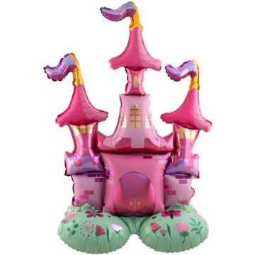 folieballon prinses kasteel, pretty princess ballon