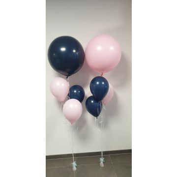 Gender reveal heliumballon set