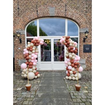 Ballonpilaren organic style (klik op foto voor info)