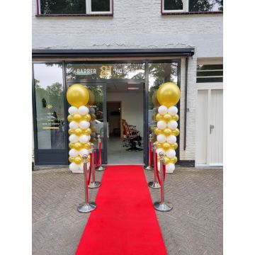 Pakket standaarden, loper, paaltjes (vraag naar onze mogelijkheden)