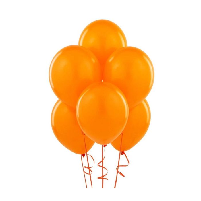 Goodwill Verpersoonlijking Onverschilligheid Ballon Oranje (100 stuks)